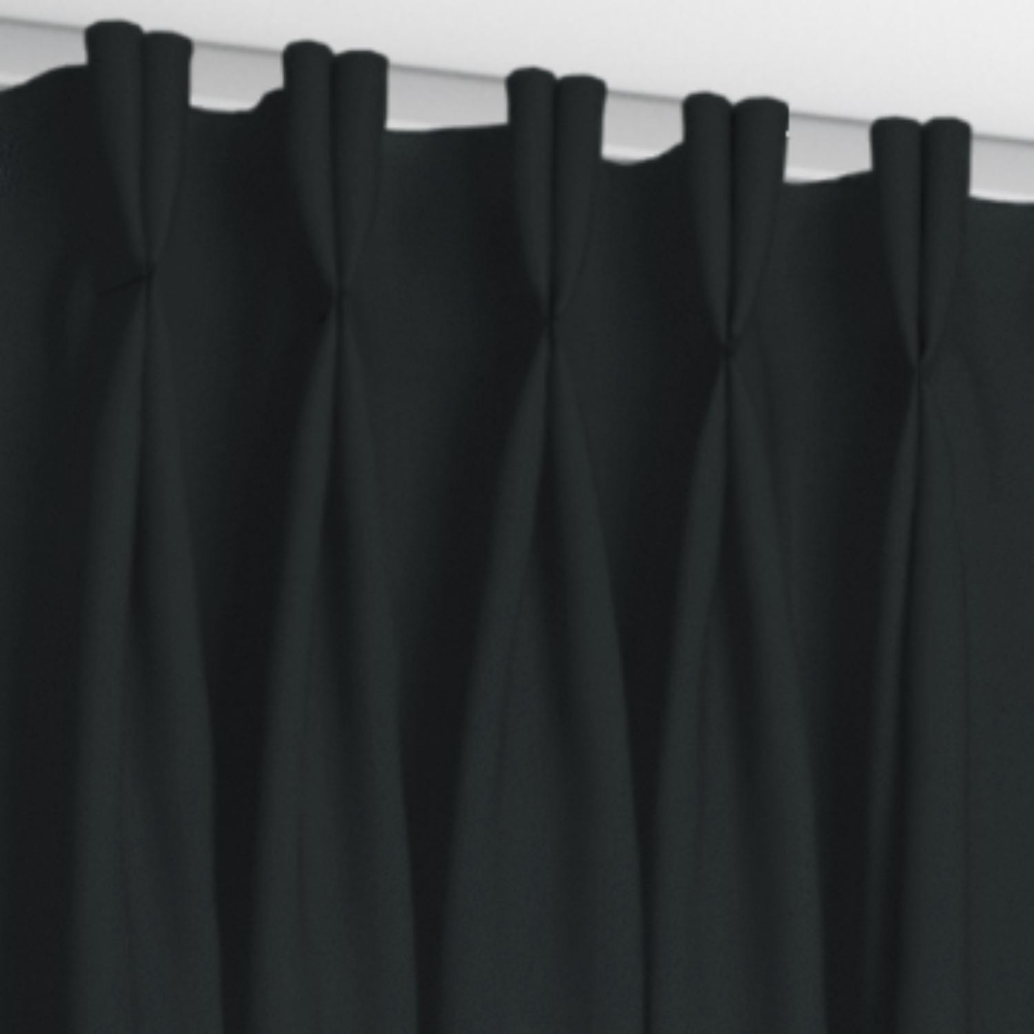 Jaloustore Vorhang Mykonos Schwarz - Bild 25