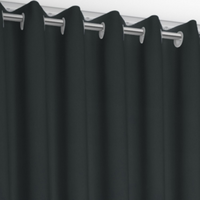 Jaloustore Vorhang Mykonos Schwarz - Vorschau 5