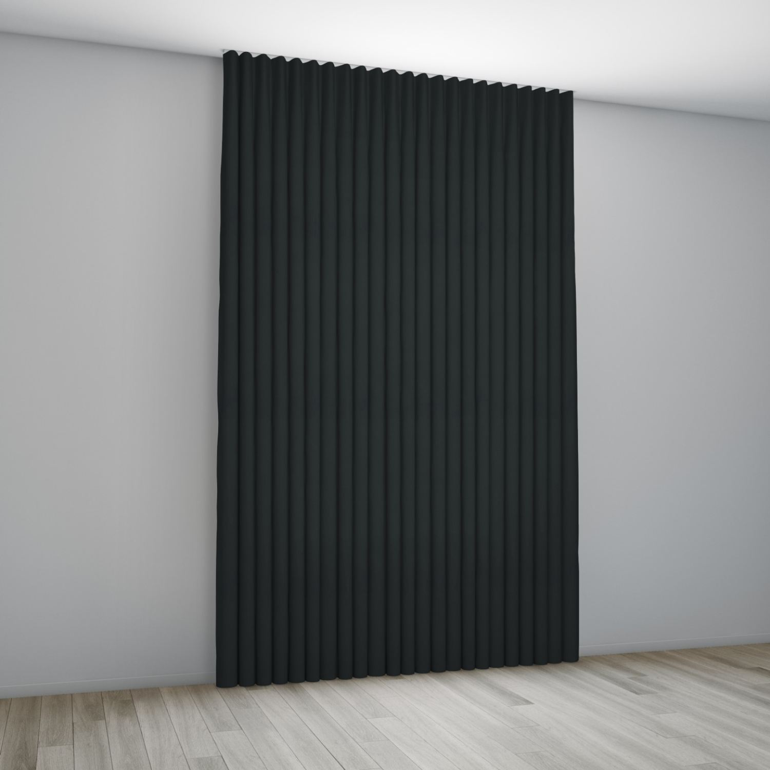 Jaloustore Vorhang Mykonos Schwarz - Bild 15