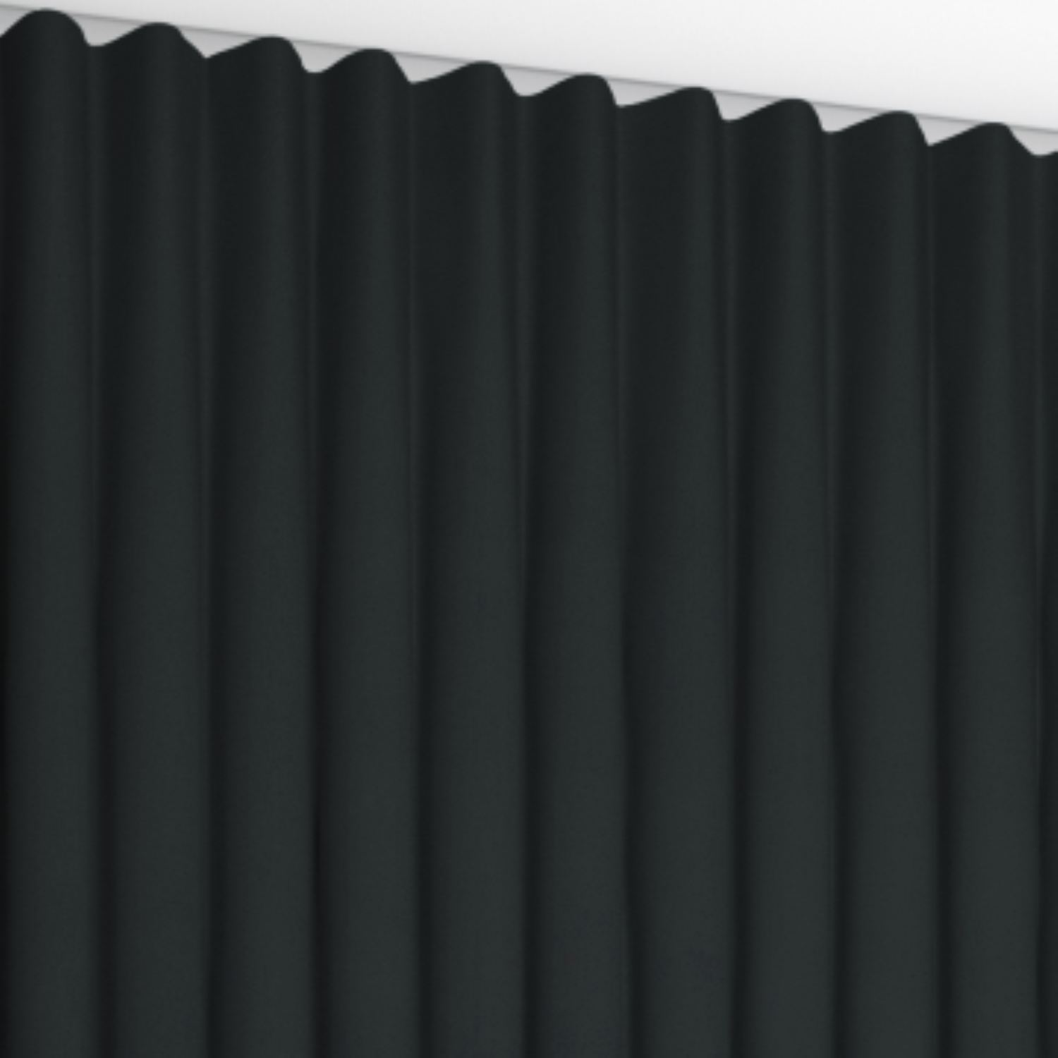 Jaloustore Vorhang Mykonos Schwarz - Bild 7