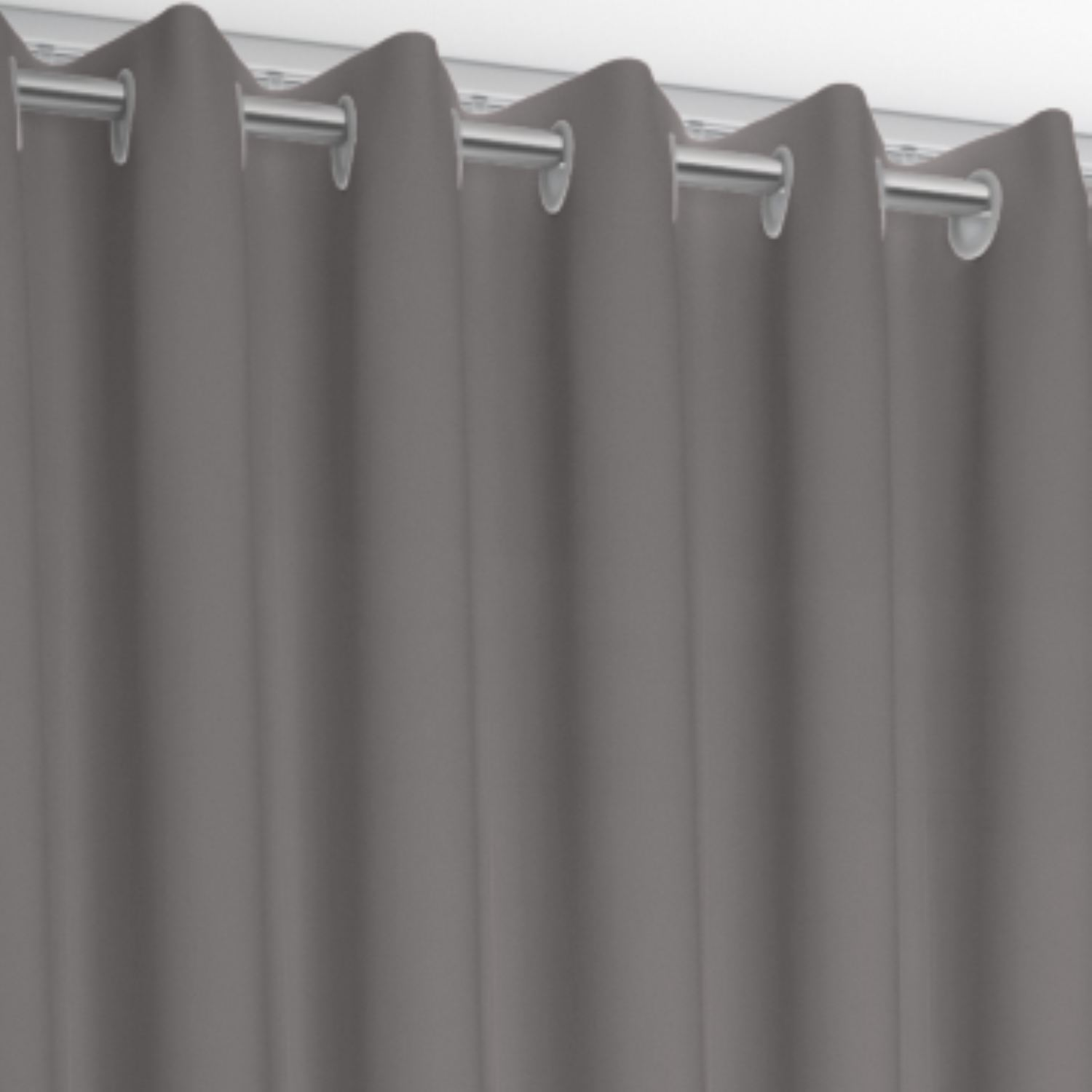 Jaloustore Vorhang Mykonos Taupe - Bild 2