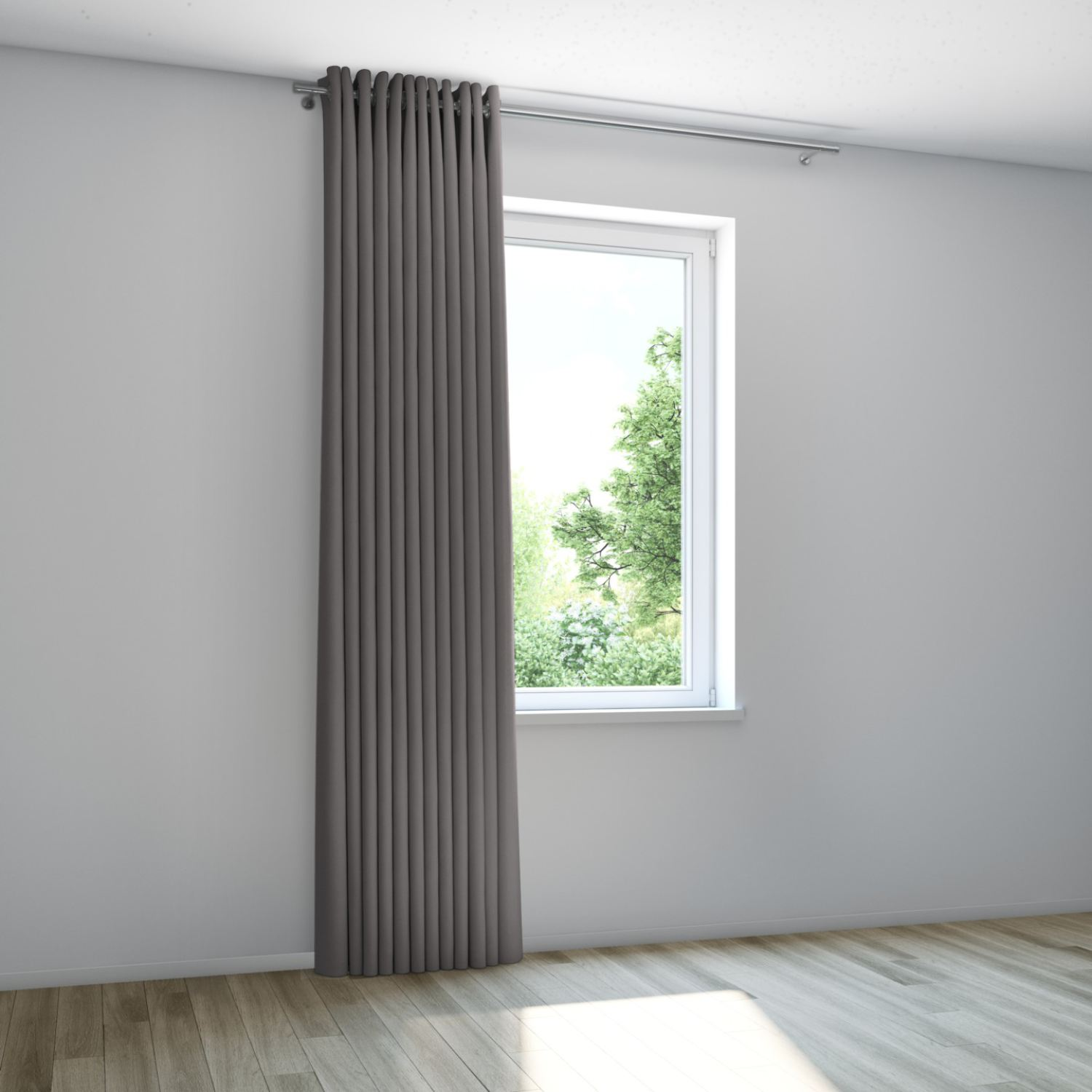 Jaloustore Vorhang Mykonos Taupe - Bild 8