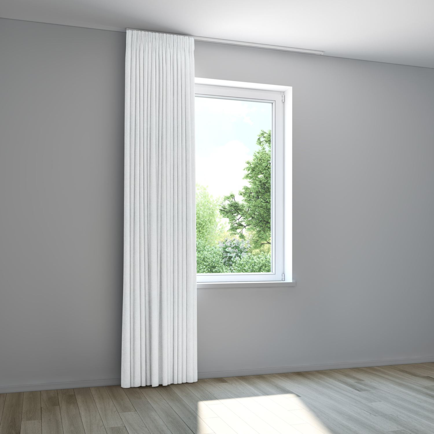 Jaloustore Vorhang Santorin Weiss - Bild 9