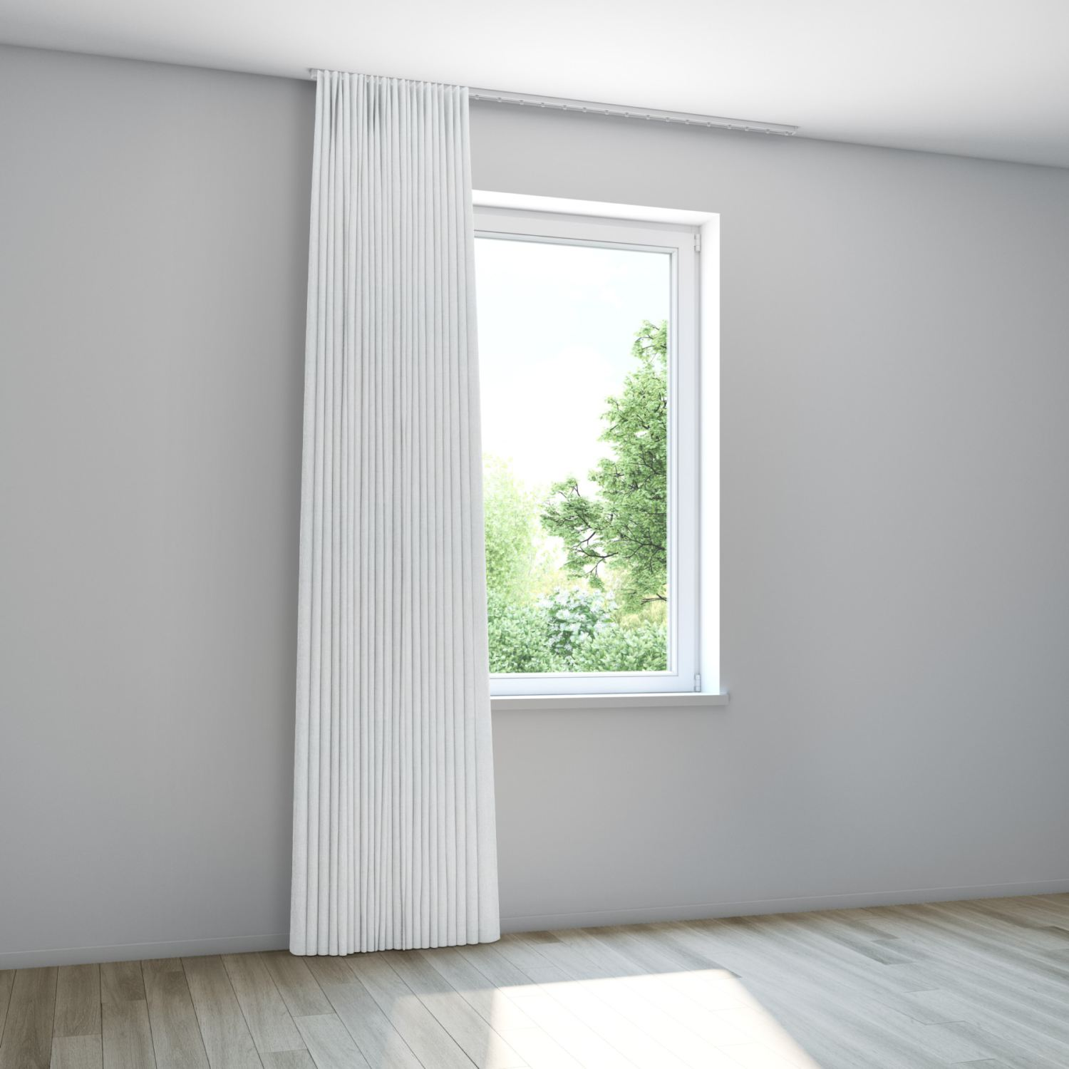 Jaloustore Vorhang Santorin Weiss - Bild 12