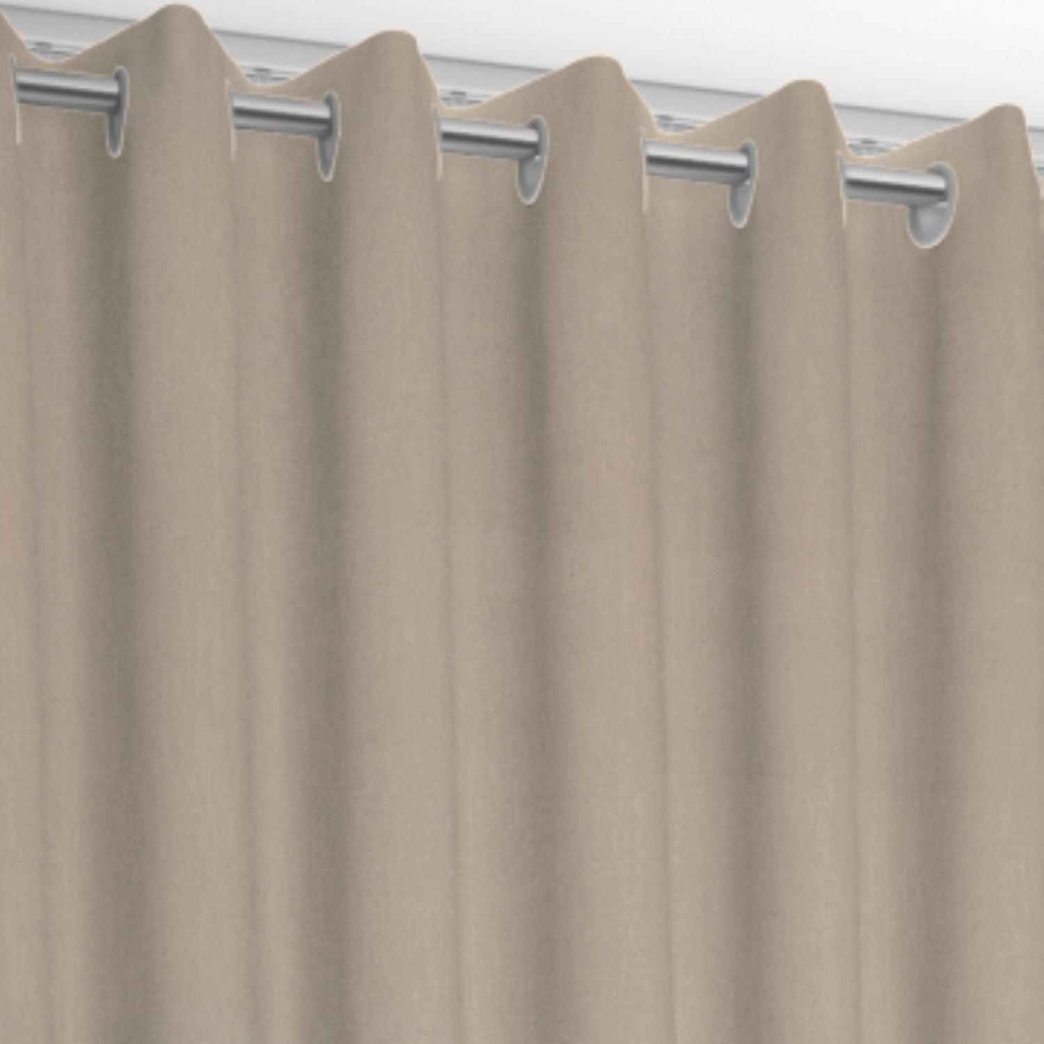 Jaloustore Vorhang Santorin Karamel - Bild 1