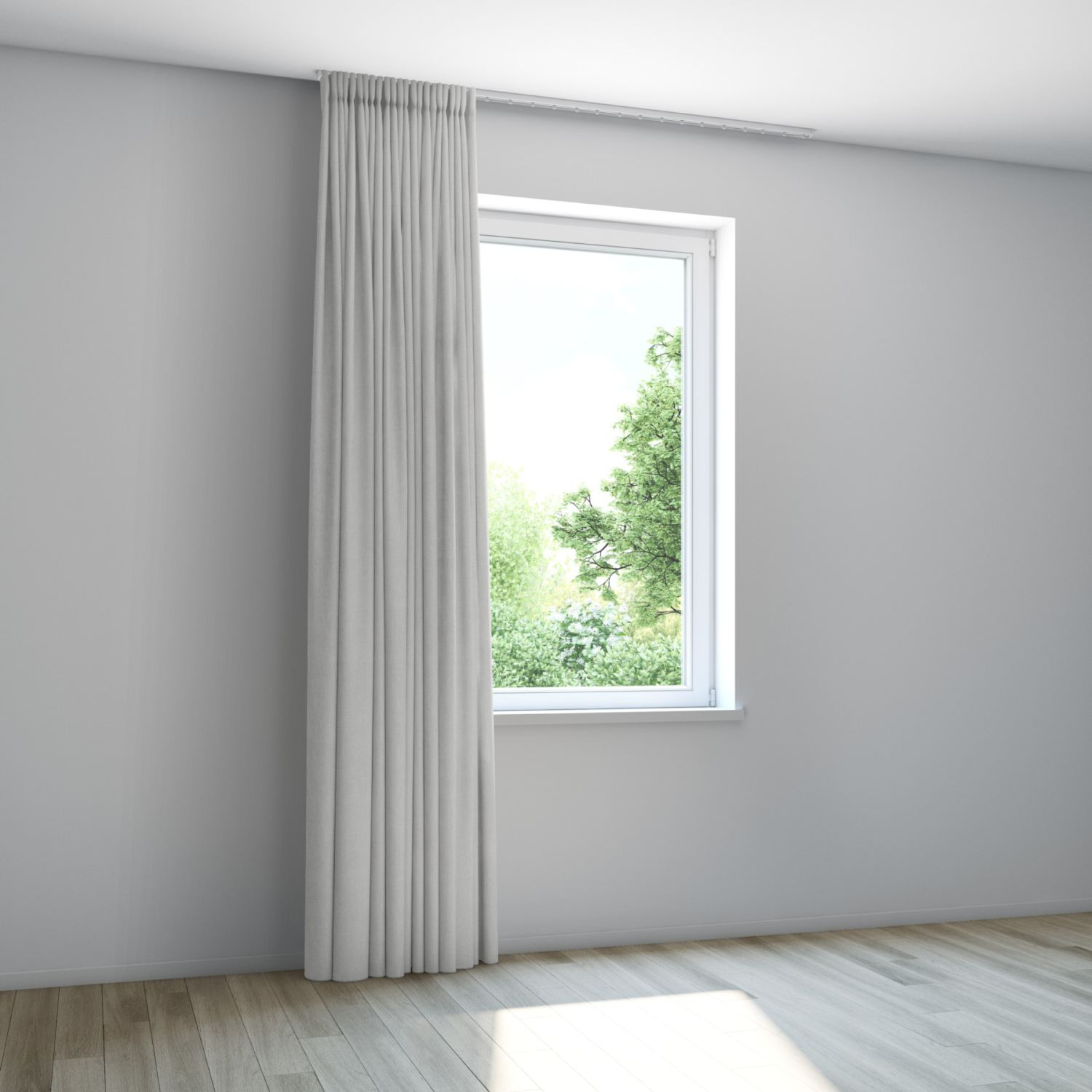 Jaloustore Vorhang Santorin Silbergrau - Bild 9