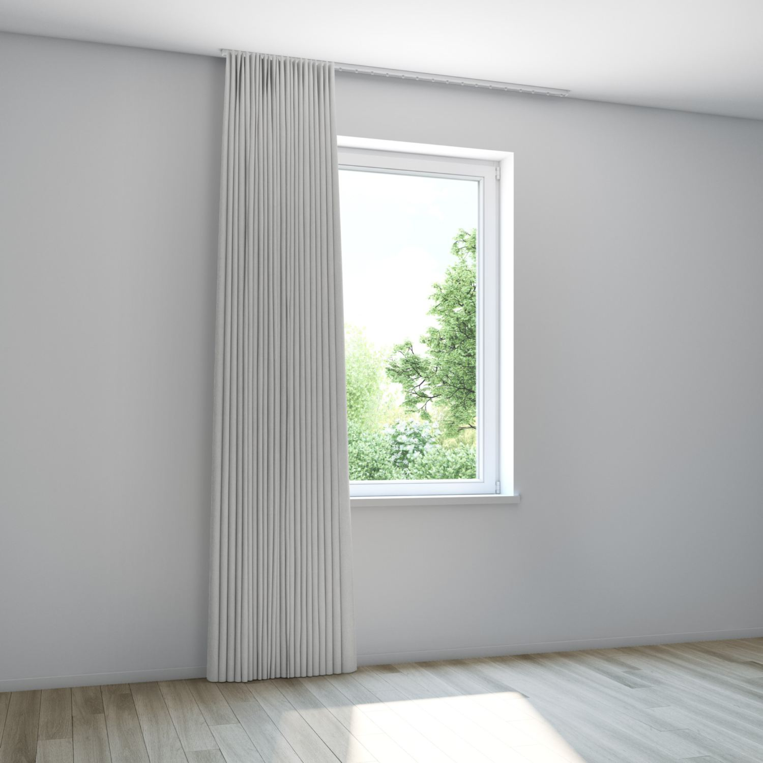 Jaloustore Vorhang Santorin Silbergrau - Bild 12