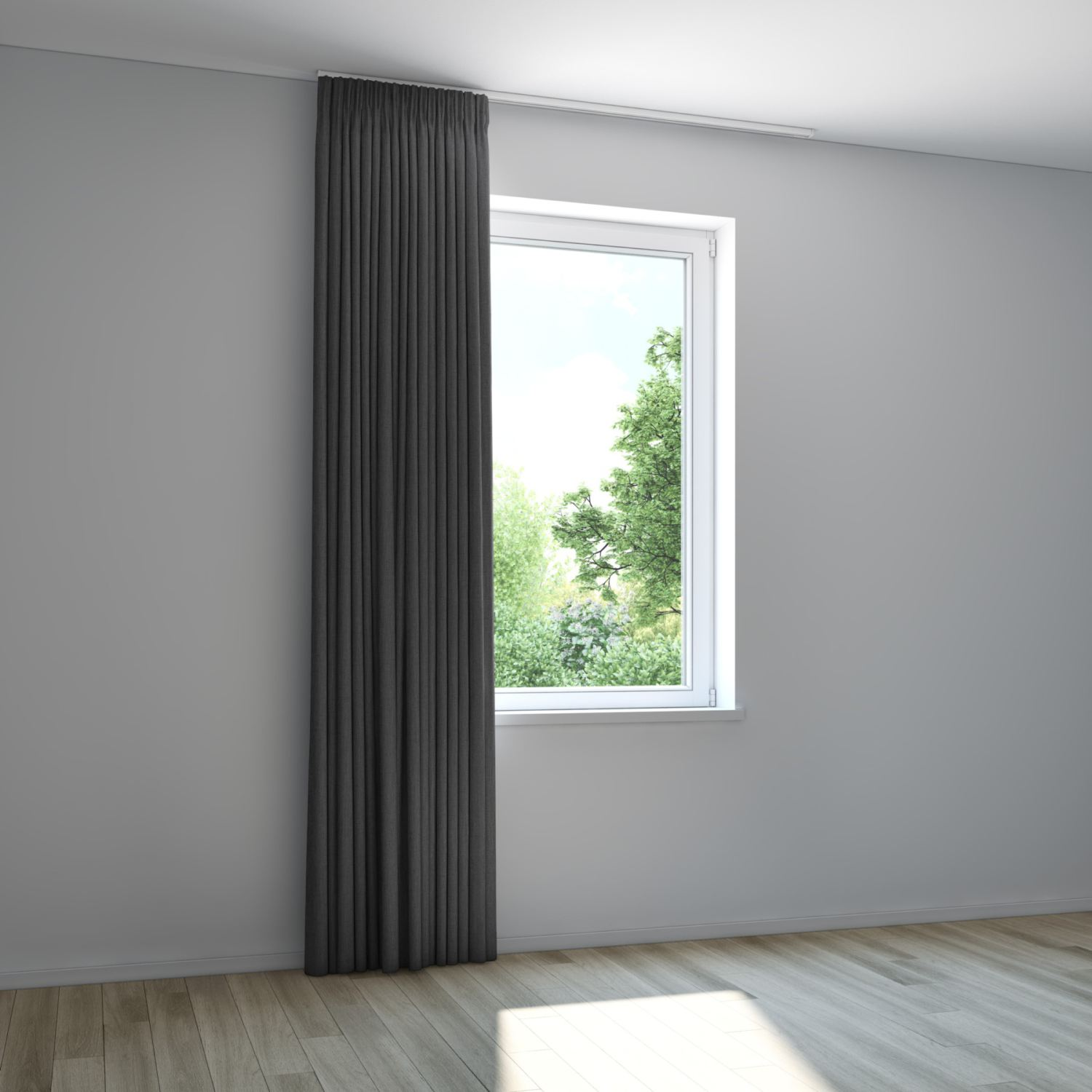 Jaloustore Vorhang Korsika Schwarz - Bild 8