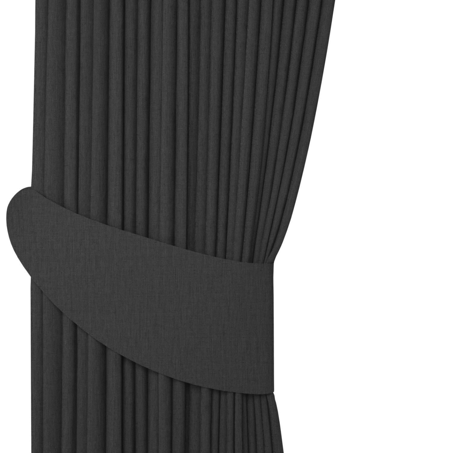 Jaloustore Vorhang Korsika Schwarz - Bild 1