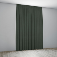 Jaloustore Vorhang Rügen Jagdgrün - Vorschau 15