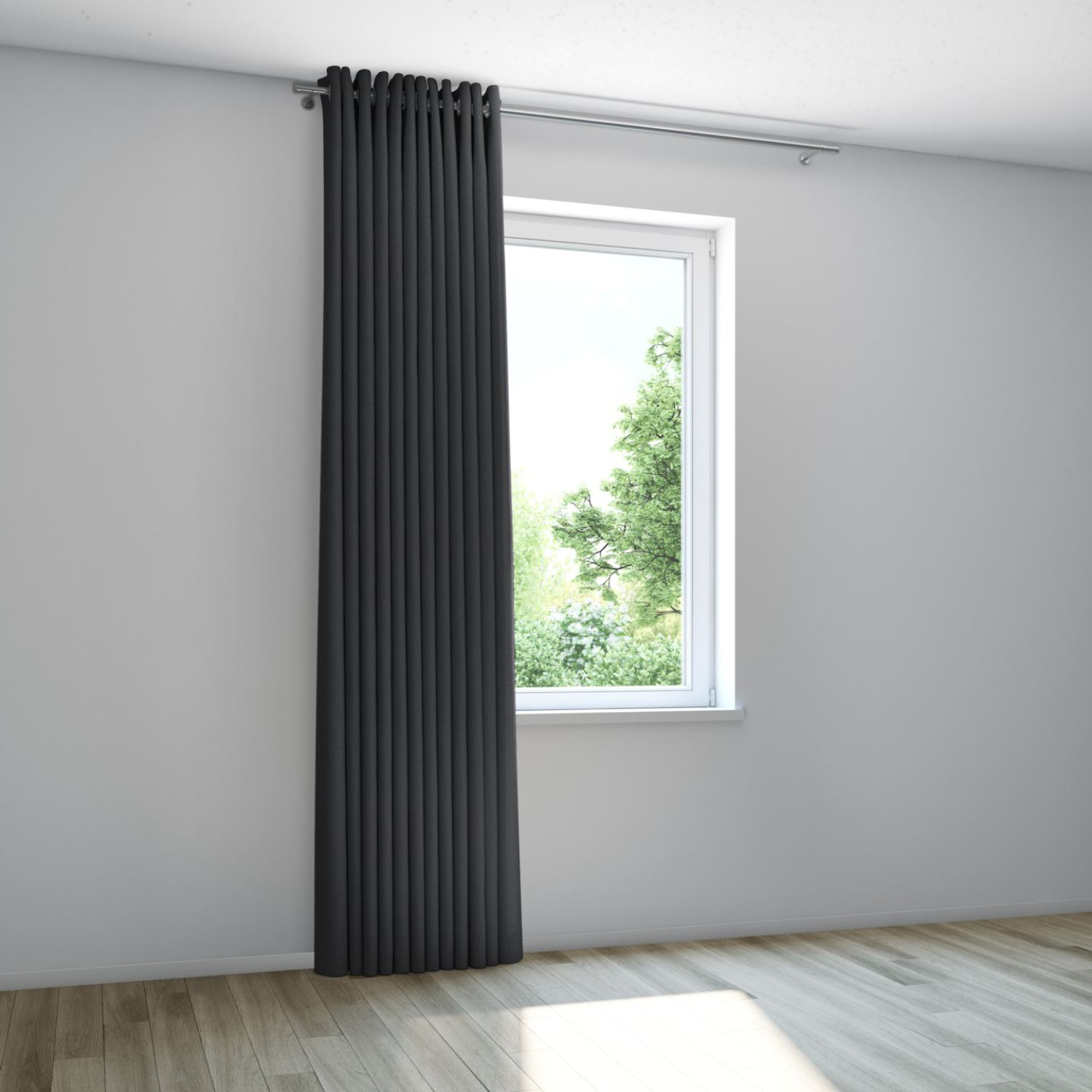 Jaloustore Vorhang Rügen Anthrazit - Bild 12