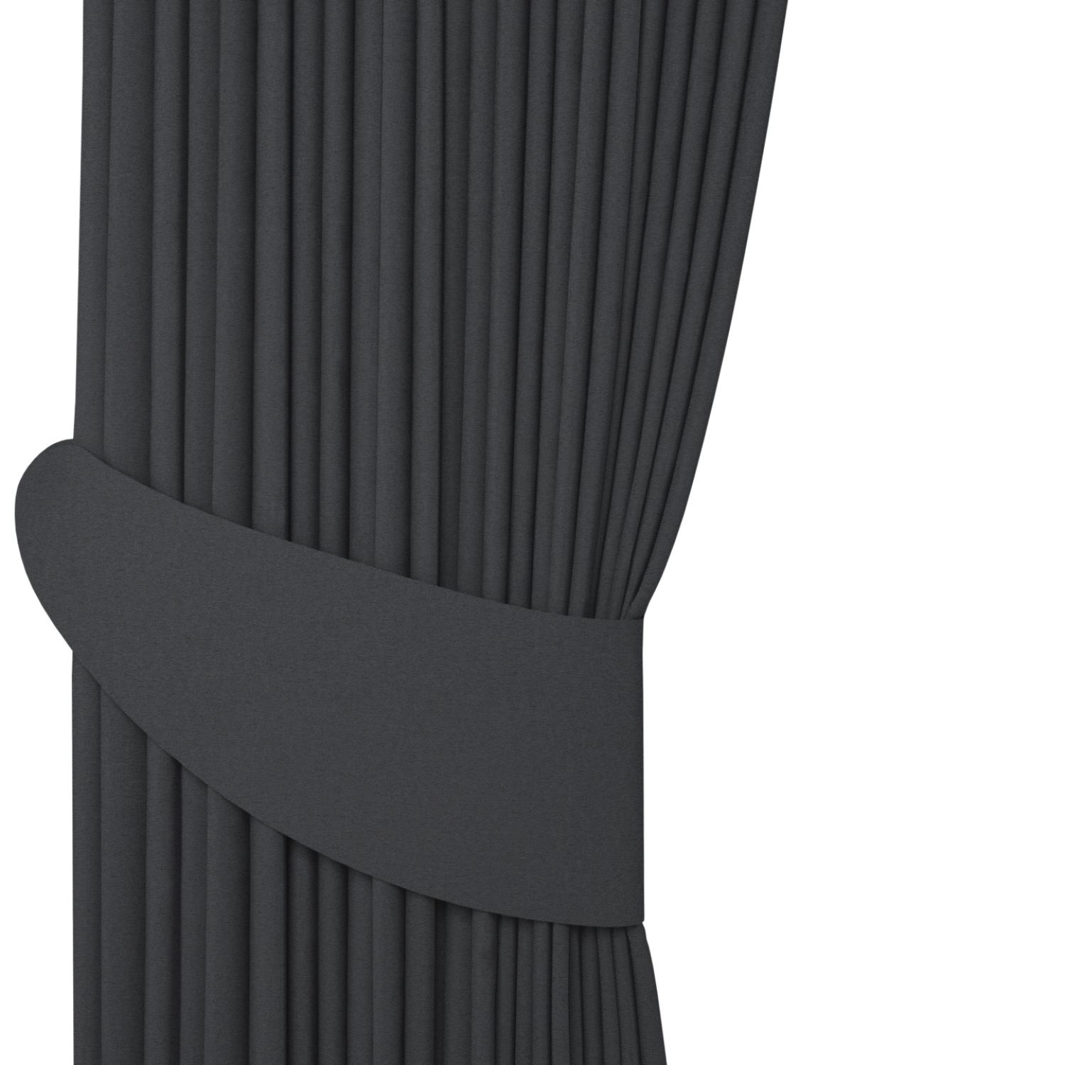 Jaloustore Vorhang Rügen Anthrazit - Bild 4