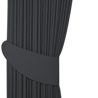 Jaloustore Vorhang Rügen Anthrazit - Vorschau 4