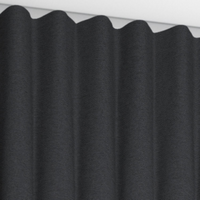 Jaloustore Vorhang Rügen Anthrazit - Vorschau 22