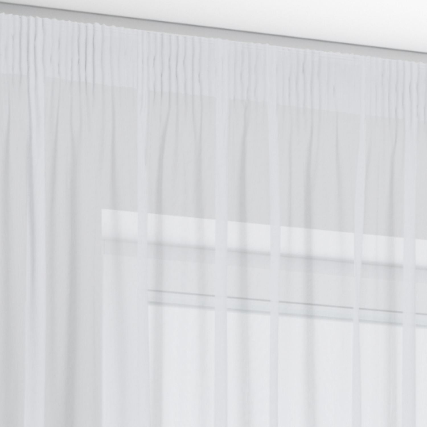 Jaloustore Vorhang Tahiti Weiss - Bild 5