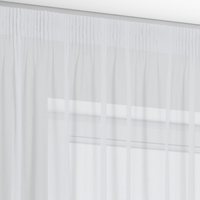 Jaloustore Vorhang Tahiti Weiss - Vorschau 5