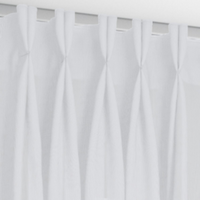 Jaloustore Vorhang Tahiti Weiss - Vorschau 20