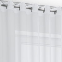 Jaloustore Vorhang Tahiti Weiss - Vorschau 2