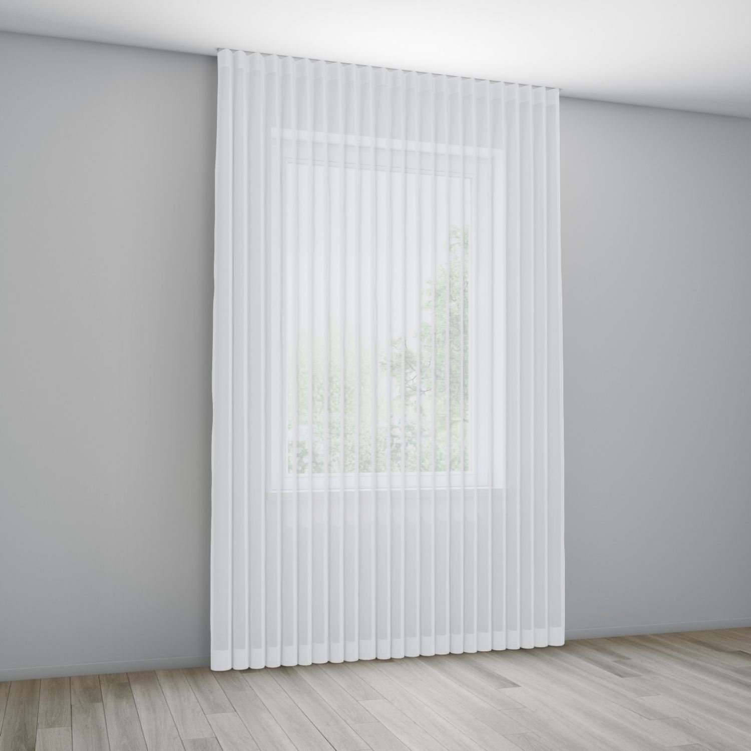 Jaloustore Vorhang Tahiti Weiss - Bild 19