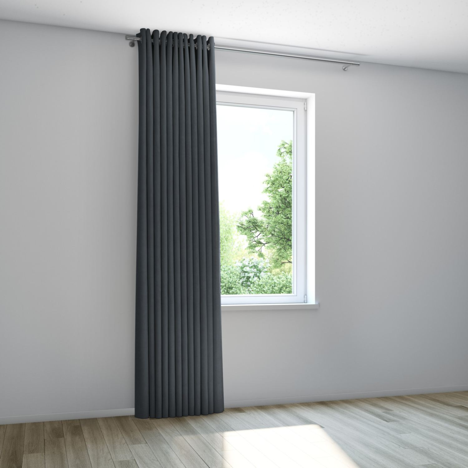 Jaloustore Vorhang Maui Schiefer - Bild 8