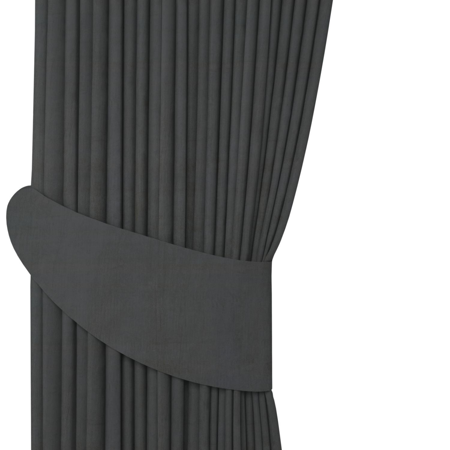 Jaloustore Vorhang Maui Schwarz - Bild 4