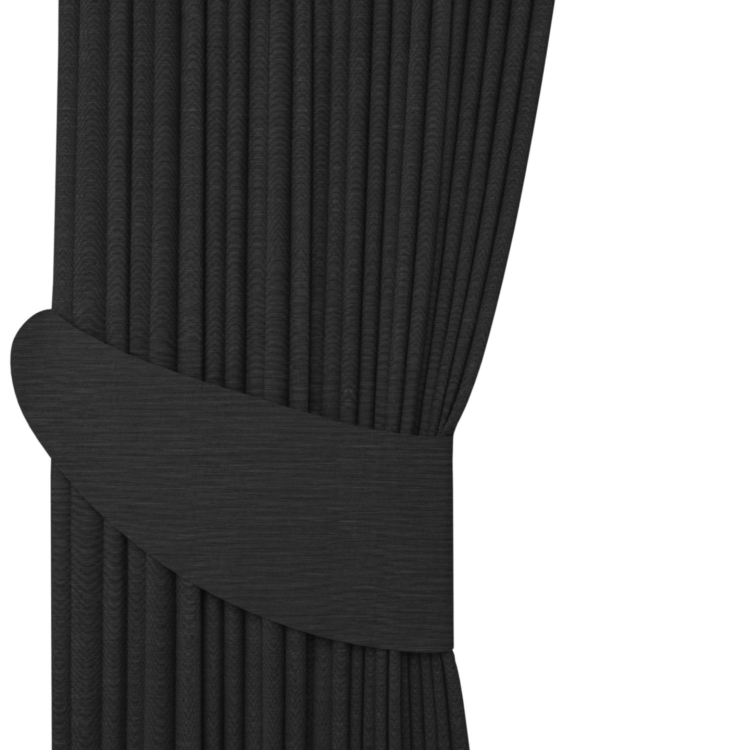 Jaloustore Vorhang Elba Schwarz - Bild 2