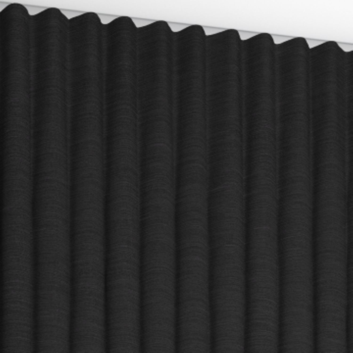 Jaloustore Vorhang Elba Schwarz - Bild 1